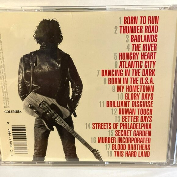 CD Bruce Springsteen Greatest Hits 1995 Vintage - Picture 3 of 8